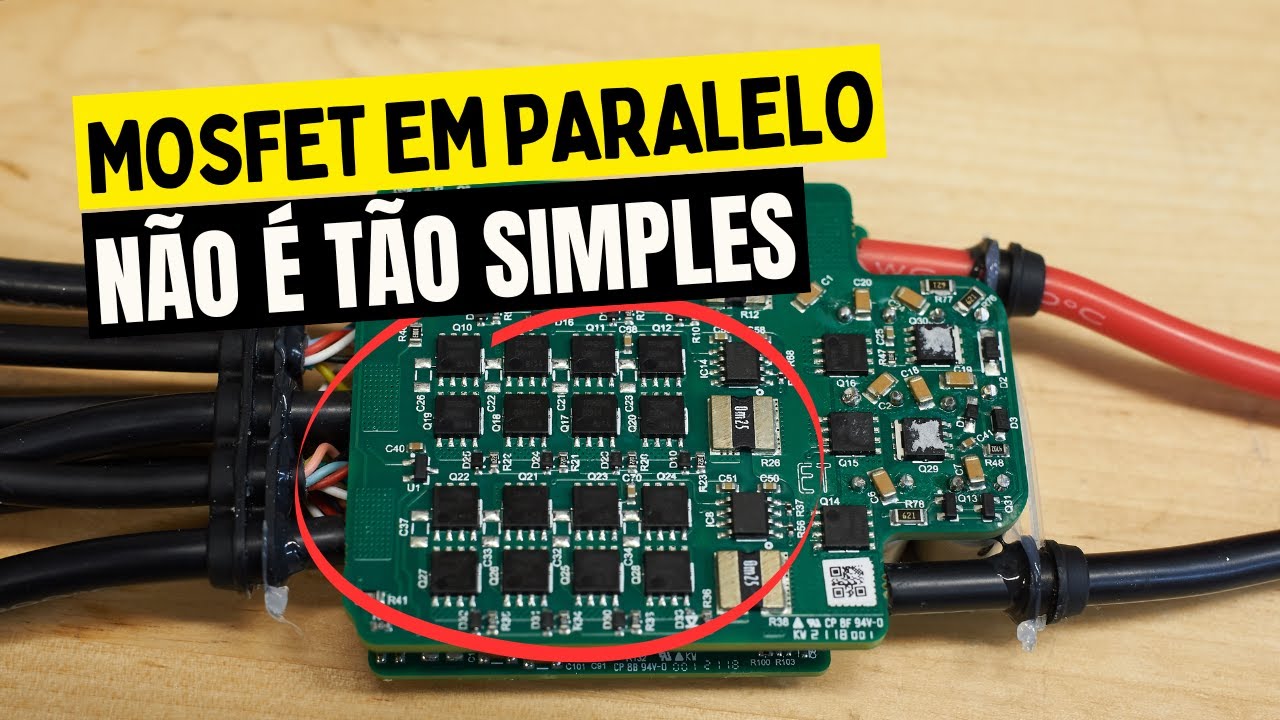 MOSFETs em Paralelo | Região Resistiva vs Saturação – O que ninguém te conta