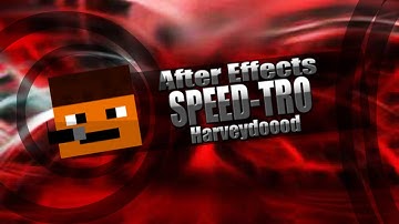 [SPEED-TRO] Custom Gaming Intro for Harveydoood | After Effects