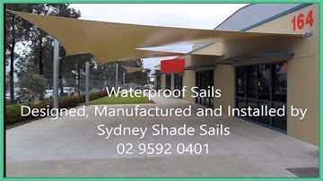 Waterproof Shade Sail Structures 02 9592 0401 Sydney Shade Sails