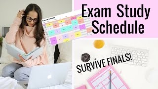How To Study For Finals | Exam Study Schedule Tips!