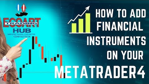 How to add Currency and indices on your METATRADER4 (MT4)