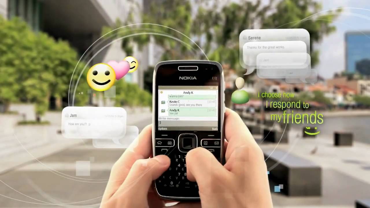 Nokia E72 - video