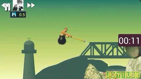 Hack Getting Over It (mobile) MOD with Game Guardian (Speed Run)