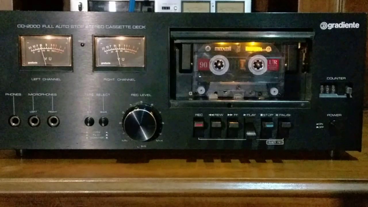 Gradiente CD 2000 Primeira Série + Sendust Head 0Km YouTube