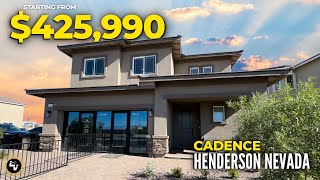 INSIDE HENDERSON NV's New AFFORDABLE Homes For Sale In Cadence With Luxury Upgrades