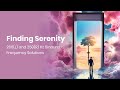 Finding Serenity: 11 Hz Binaural Beats