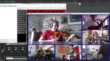 How to make a Virtual Choir or Virtual Band Video in Reaper (grid of videos [now built into Reaper]
