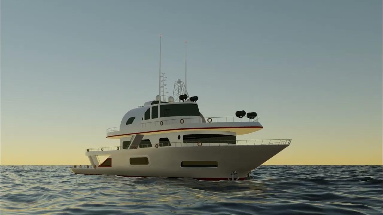 yacht Modeling in blender YouTube