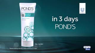 Ponds Pimple Clear Face Wash - See The Difference In 3 Days