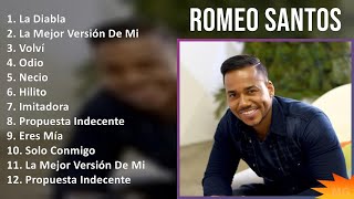 Romeo Santos 2024 MIX Las Mejores Canciones - La Diabla, La Mejor Versión De Mi, Volví, Odio