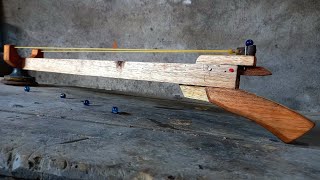 Diy slingshot - Accurate and Powerful Wooden slingshot Easy to Create