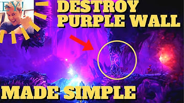 Ori and the Will of the Wisps - How Destroy Purple Wall/Yellow Cell (Willow