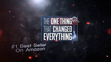 The One Thing That Changed Everything Book Trailer Video