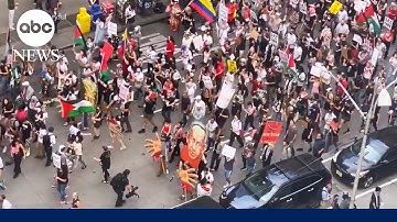 Dozens of delegates walkout as Israeli Prime Minister Benjamin Netanyahu addresses UN