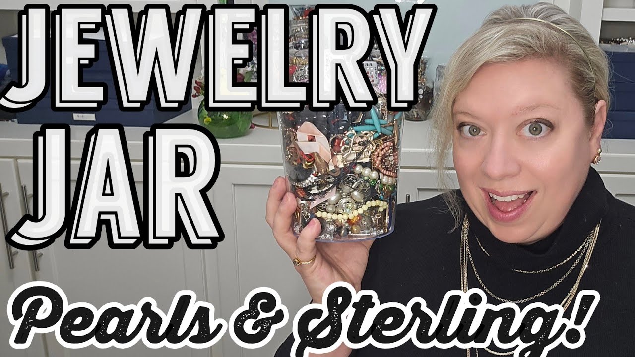 PEARLS ❤️ 925 SILVER Mystery Jewelry Jar Unboxing #jewelryjar