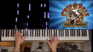 Chip N Dale Rescue Rangers Theme Song - Solo Piano Version