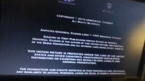 Closing Logos Despicable Me (DVS) US