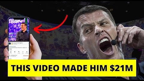 How Tony Robbins Made $21M with One Youtube Ad (Genius Strategy)