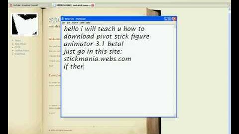 how to download pivot stick fugre animator 3.1 beta
