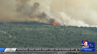 Thunderstorms a major concern for crews battling Dollar Ridge Fire
