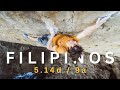 Ethan pringle battles one of portugals hardest sport climbs