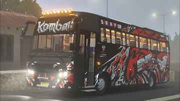 KOMBAN Bus of ZEDONE BS6 bus mod for bussid | download now 👇