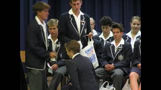 Claire inducted into Paarl Valei High School MVI 0043