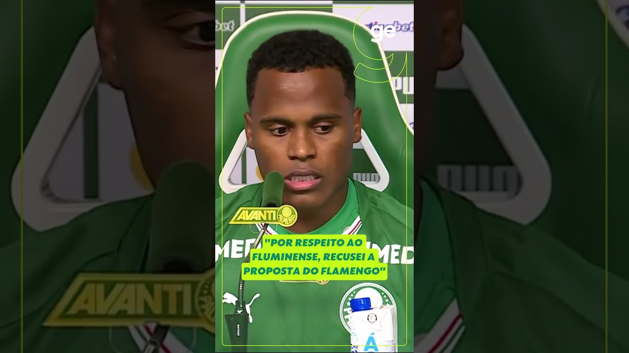 JHON ARIAS DIZ QUE, POR RESPEITO AO FLUMINENSE, RECUSOU A PROPOSTA DO FLAMENGO | #shorts | ge.globo
