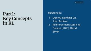Key Concepts in RL: Part 1 of Theoretical Foundations of LLM Post-Training