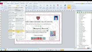 Generate anti counterfeiting certificates  or degrees so fast with variable data printing software