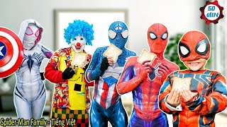 Siêu Nhân Nhện Tiêu Diệt JOKER và Chú hề ma quái  - Tổng Hợp Video Hay Nhất|| Spider-Man Family