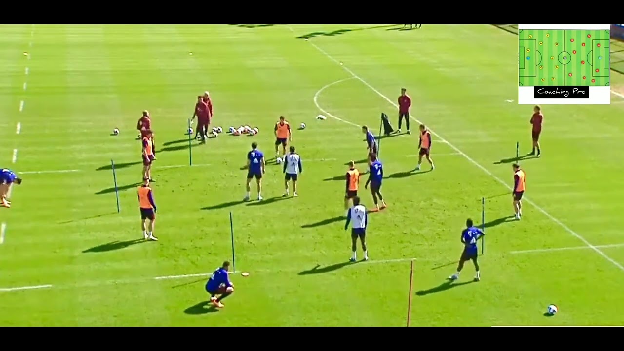 NAGELSMANN Hexagon Rondo 6v3 +2( 3 players resting) - YouTube