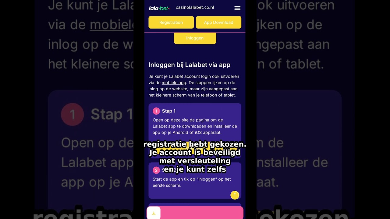 LalaBet inloggen