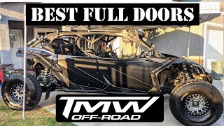 TMW OFFROAD CAN AM X3 FULL DOORS...HOW TO INSTALL, BEST DOOR ON THE MARKET?? EP - 112 screenshot 1