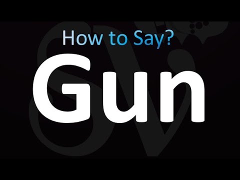 How to Pronounce Gun (Correctly!) - YouTube