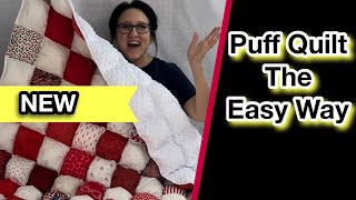 💥 Let Me Blow Your Mind 😍 NEW Easy Puff Quilt Technique screenshot 2