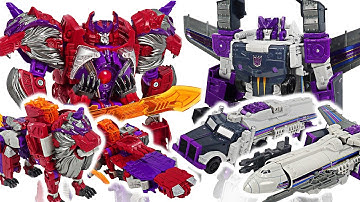 Transformers Generations Titans Return 3-step transformation Alpha Trion VS Octone! #DuDuPopTOY