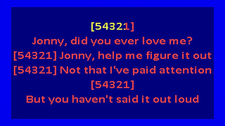 Faye Webster – Jonny (karaoke)