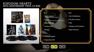 KINGDOM HEARTS 20TH ANNIVERSARY VINYL LP BOX