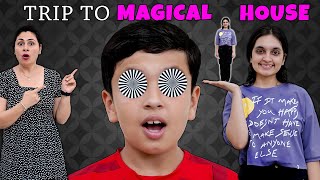 TRIP TO MAGICAL HOUSE | Family Travel Vlog to Delhi | Aayu and Pihu Show screenshot 3