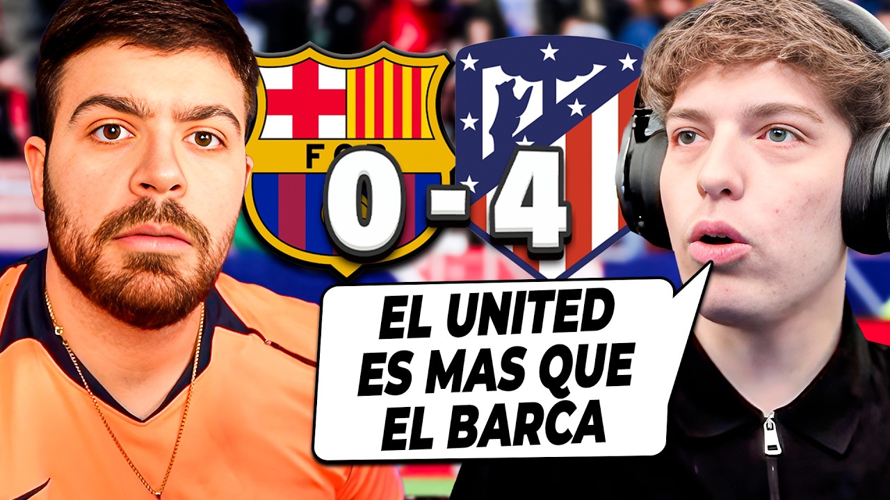 LA COBRA Y DAVOO XENEIZE EN CHARLA FUTBOLÍSTICA: ¿HOY EL UNITED ES MEJOR QUE EL BARÇA?