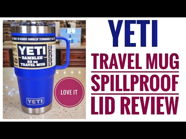 YETI Rambler 20 oz Travel Mug with Stronghold Lid