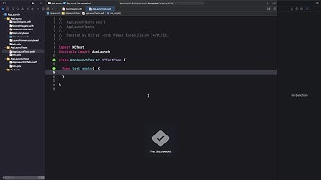 How to mock the AppDelegate for unit testing in iOS
