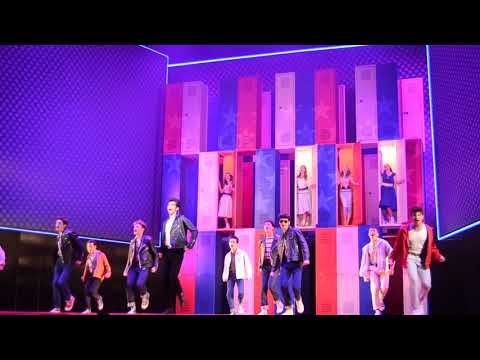 Escena 'Grease, el musical' en Madrid