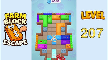 Farm block escape level 207 Solution