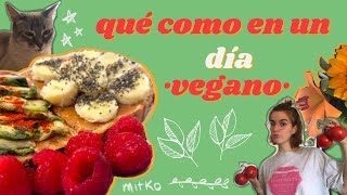 WHAT I EAT IN A DAY || qué como en un día VEGANO en verano🌱☀️