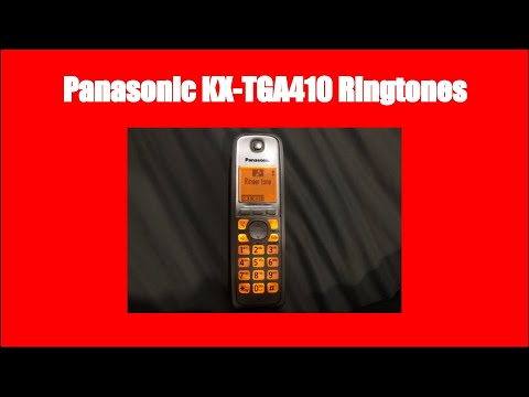 Panasonic KX TGA410 Ringtones
