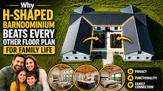The H-Shape Barndominium: Why This 500-Year-Old Secret Is Perfect For 2026