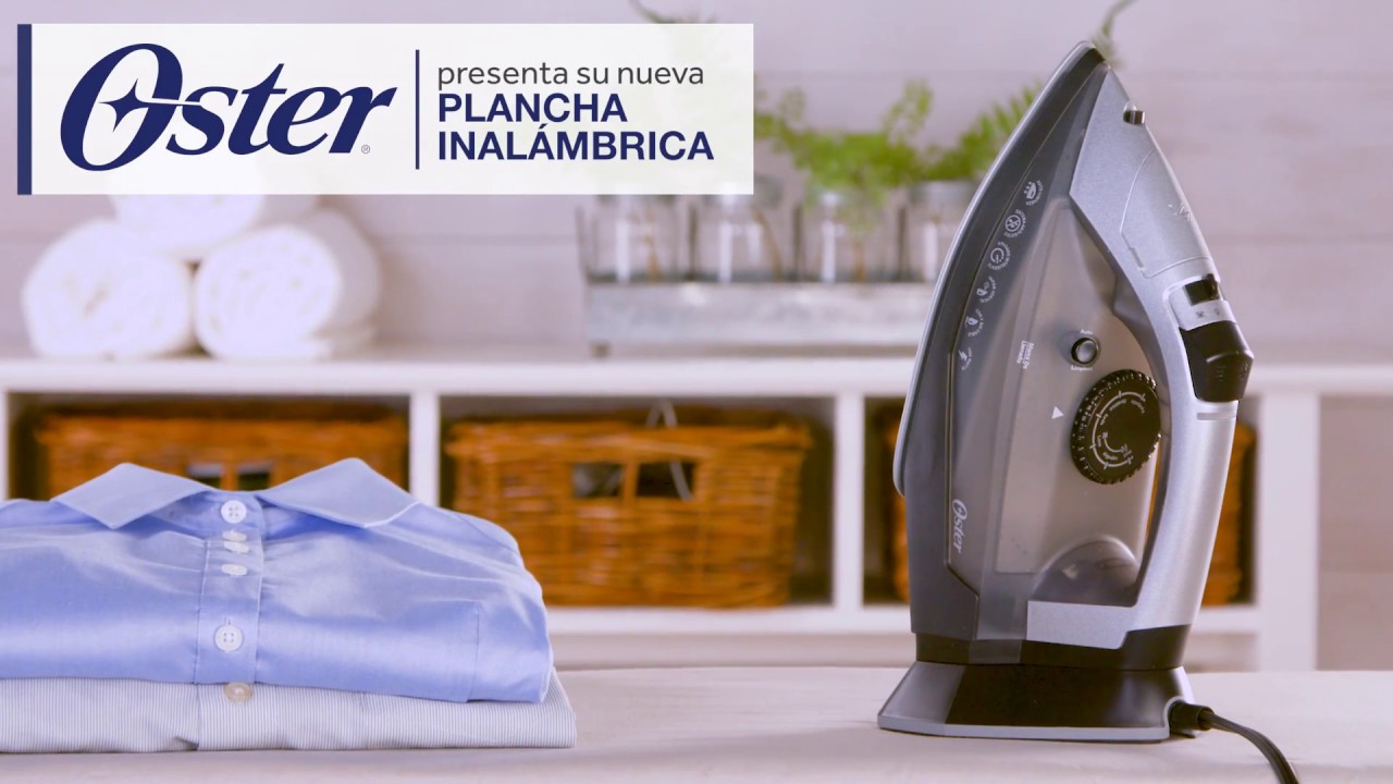 Plancha Inalámbrica Oster® - GCSTCC3000 - YouTube