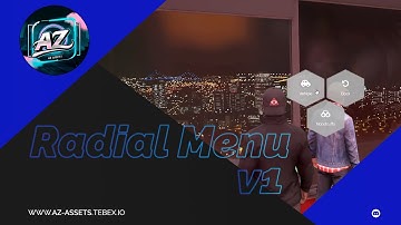 AZ Assets / Radial Menu - v1 [FiveM Script - QBCore, QBox/QBX, ESX]